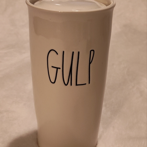 NEW! Rae Dunn "Gulp" Travel Cup/Tumbler - Picture 2 of 9